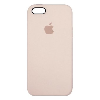  УЦ Чехол Silicone Case для iPhone 5/5s (Пудровый)(19) (ПУ) 