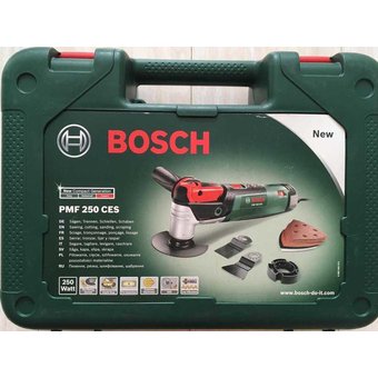  Многофункциональный инструмент Bosch PMF 250 CES зеленый/черный 