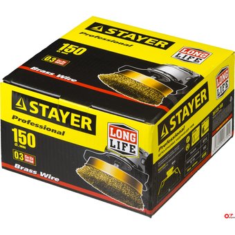  Щетка дисковая по металлу Stayer 35125-150 d150мм (УШМ) 
