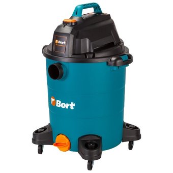  Строительный пылесос Bort BSS-1530-Premium синий 