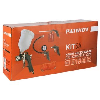  Набор пневмоинструментов Patriot KIT 5A 