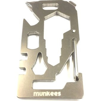  Брелок-мультитул для ножей/мультитулов Munkees (2503) серебристый 