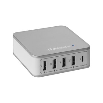  СЗУ Defender UPA-50 5V/8A 4USB 83538 