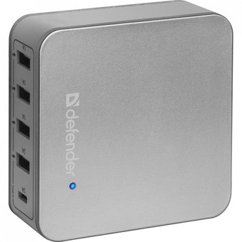  СЗУ Defender UPA-50 5V/8A 4USB 83538 