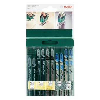  Набор пилок универсальные Bosch SET T-ХВ 10пред. (лобзики) 2609256746 