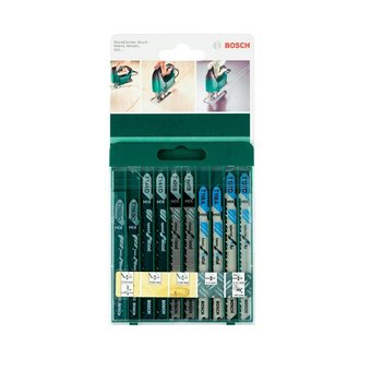 Набор пилок универсальные Bosch SET T-ХВ 10пред. (лобзики) 2609256746 