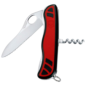  Нож перочинный Victorinox Sentinel OneHand (0.8321.MWC) 111мм 3функций красный/черный карт.коробка 