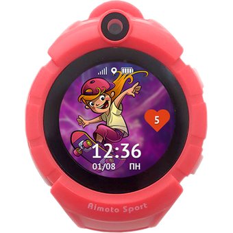  Смарт-часы KNOPKA Aimoto Sport Red 9900105 