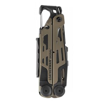  Мультитул Leatherman Signal Coyote (832404) 19функций коричневый карт.коробка 
