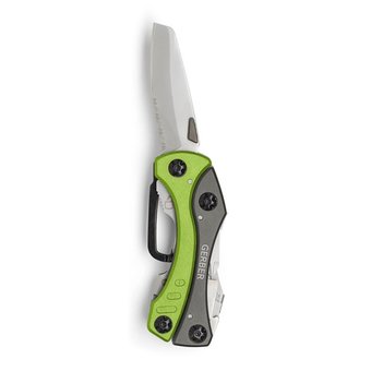  Мультитул Gerber Crucial (1013993) 91.4мм 7функций зеленый/черный 