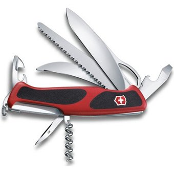  Нож перочинный Victorinox RangerGrip 74 (0.9723.CB1) 130мм 14функций красный/черный блистер 