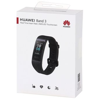  Фитнес-браслет HUAWEI Band 3 Pearl Black 55023941 
