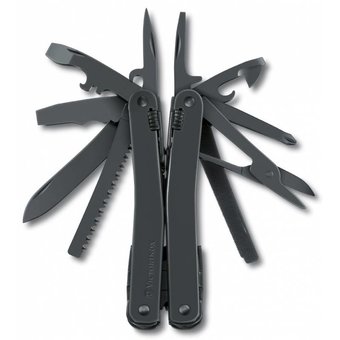  Мультитул Victorinox SwissTool Spirit XBS (3.0224.3CN) 105мм 26функций черный карт.коробка 