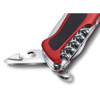  Нож перочинный Victorinox RangerGrip 58 Hunter (0.9683.MC) 130мм 13функций красный/черный карт.коробка 