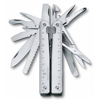  Мультитул Victorinox SwissTool X (3.0327.L) 115мм 28функций серебристый карт.коробка 