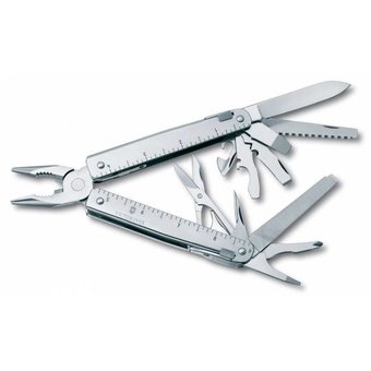  Мультитул Victorinox SwissTool X (3.0327.L) 115мм 28функций серебристый карт.коробка 