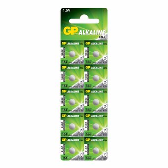  Батарейка часовой GP alkaline 164 (G1) (10/250) 