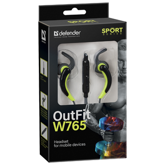  Наушники Defender Outfit W765 Grey/Yellow (63765) 