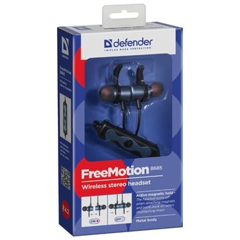  Наушники bluetooth Defender Freemotion B685 Black (63685) 