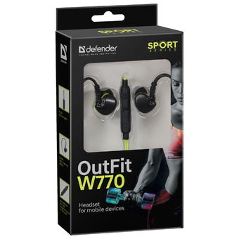  Наушники Defender Outfit W770 Black/Yellow (63770) 