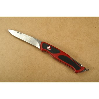  Нож перочинный Victorinox RangerGrip 53 (0.9623.C) 130мм 5функций красный/черный карт.коробка 