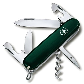  Нож перочинный Victorinox Spartan (1.3603.4R) 12функций темно-зеленый карт.коробка 