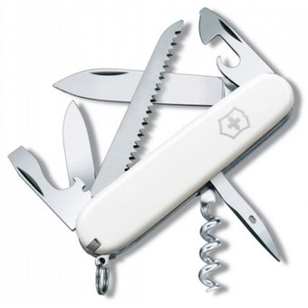  Нож перочинный Victorinox Camper (1.3613.7R) 91мм 13функций белый карт.коробка 