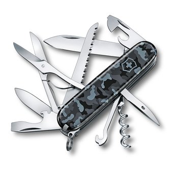  Нож перочинный Victorinox Huntsman (1.3713.942) 91мм 15функций морской камуфляж 