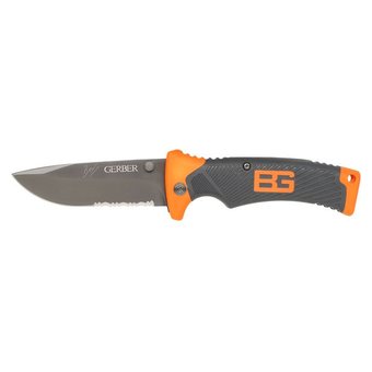  Нож перочинный Gerber Bear Grylls Folding Sheath (1013939) 219мм черный/оранжевый 