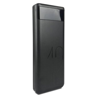  УЦ Аккумулятор внешний резервный Aspor A349 12000 mAh (IQ) черный ПУ 