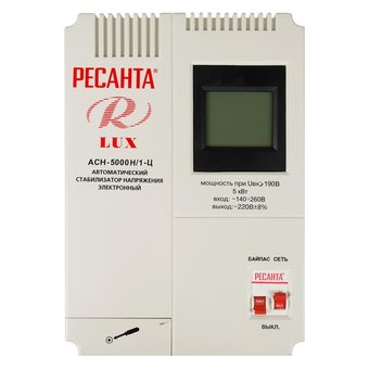  Стабилизатор напряжения Ресанта АСН-5000Н/1-Ц серый 