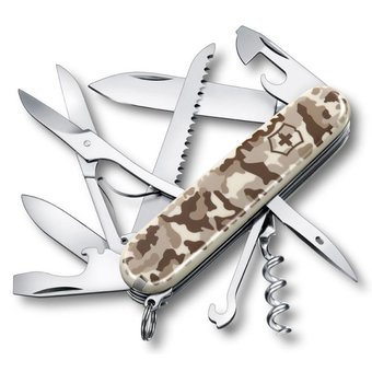  Нож перочинный Victorinox Huntsman (1.3713.941) 91мм 15функций камуфляж пустыни карт.коробка 