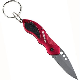  Нож перочинный Munkees Folding Knife II (2522) 102мм красный/черный 