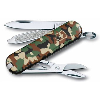  Нож перочинный Victorinox Classic (0.6223.94) 58мм 7функций камуфляж 