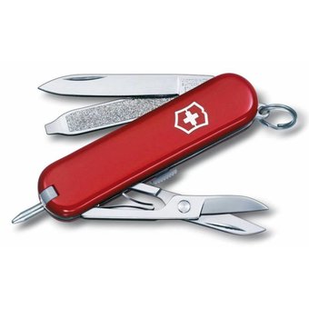  Нож перочинный Victorinox Signature (0.6225) 58мм 7функций красный 