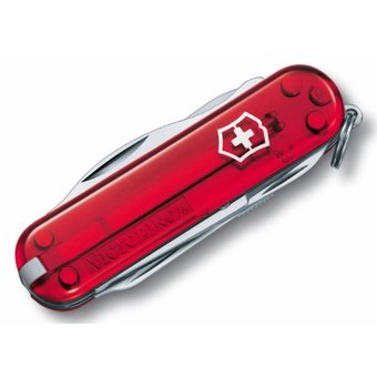  Нож перочинный Victorinox Manager (0.6365) 58мм 10функций красный 