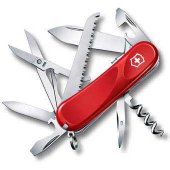  Нож перочинный Victorinox Evolution S17 (2.3913.SE) 85мм 15функций красный карт.коробка 