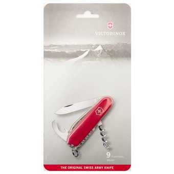  Нож перочинный Victorinox Waiter (0.3303.B1) 84мм 9функций красный блистер 