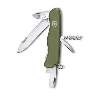  Нож перочинный Victorinox Forester (0.8363.4R) 111мм 12функций зеленый карт.коробка 