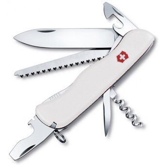  Нож перочинный Victorinox Forester (0.8363.7R) 111мм 12функций белый карт.коробка 