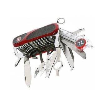  Нож перочинный Victorinox EvoGrip S54 (2.5393.SC) 85мм 31функций красный/черный карт.коробка 