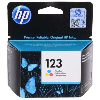 Картридж струйный HP 123 F6V16AE многоцветный (100стр.) для HP DJ 2130 