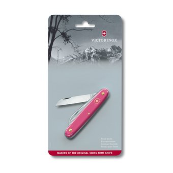  Нож перочинный Victorinox EcoLine Floral (3.9050.53B1) 100мм 1функций розовый блистер 