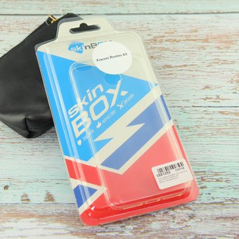  Накладка SkinBox slim silicone для Xiaomi Redmi 4X прозрачный 