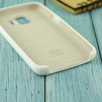  Чехол Silicone case для Samsung J260F/J2 Core 2018 белый(9) 