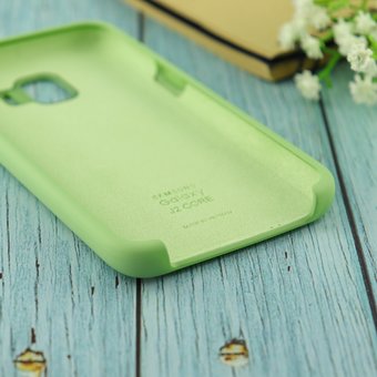  Чехол Silicone case для Samsung J260F/J2 Core 2018 мятный(1) 