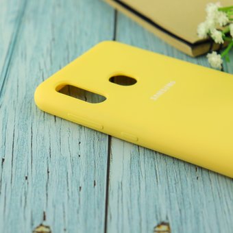 Чехол Silicone case для Samsung A305 2019 жёлтый(4) 