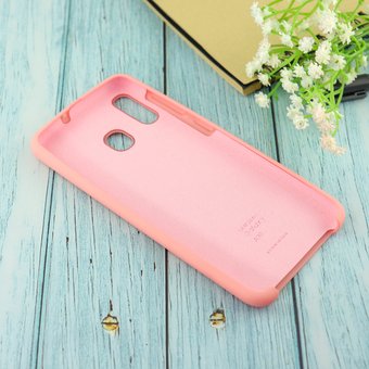  Чехол Silicone case для Samsung A305 2019 розовый(12) 