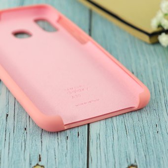 Чехол Silicone case для Samsung A305 2019 розовый(12) 
