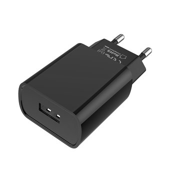  УЦ СЗУ Borofone BA20A 5V/2,1A 1USB Sharp single port, black (ПУ) 